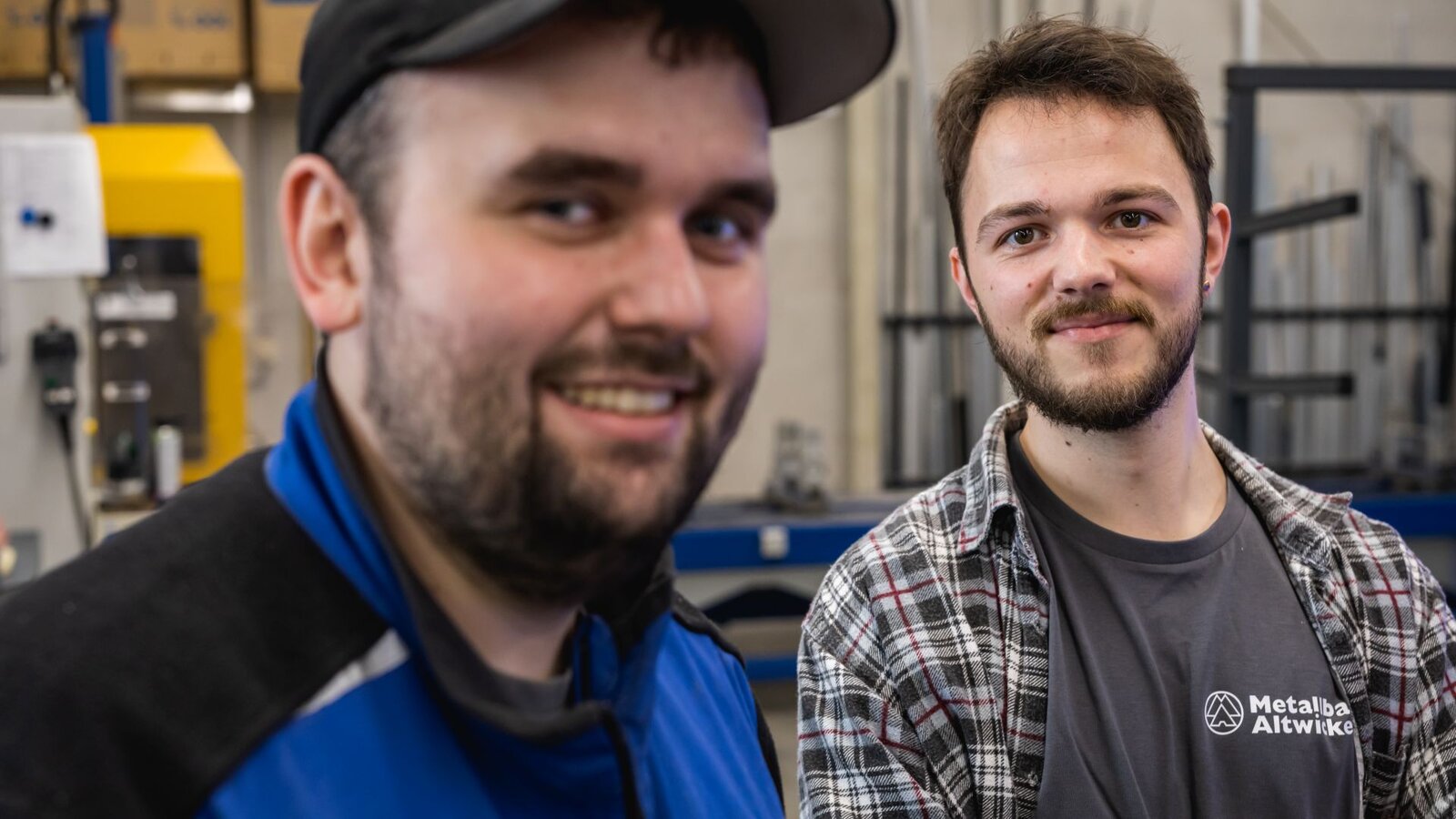 Florian<br>Azubi Technischer<br>Systemplaner „Ich finde es spannend, Konstruktionen am Computer zu entwerfen und später zu sehen, wie sie in der Praxis umgesetzt werden. Das Team unterstützt mich super, und ich lerne jeden Tag etwas Neues.“